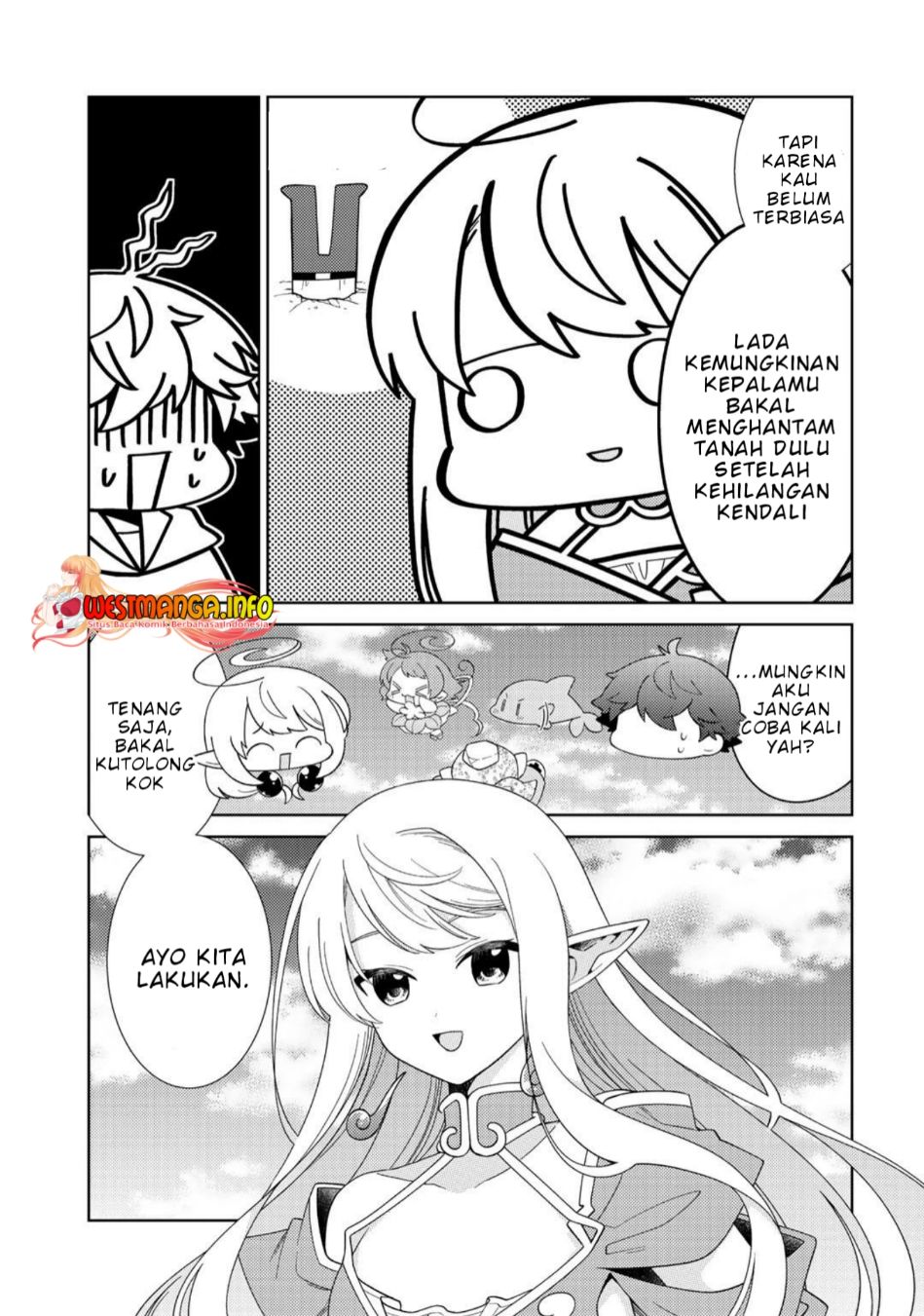 Seirei-tachi no Rakuen to Risou no Isekai Seikatsu Chapter 32 Gambar 11