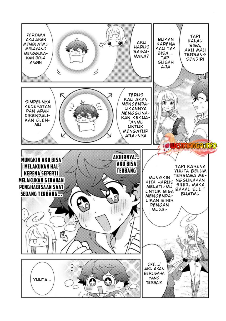 Seirei-tachi no Rakuen to Risou no Isekai Seikatsu Chapter 32 Gambar 9