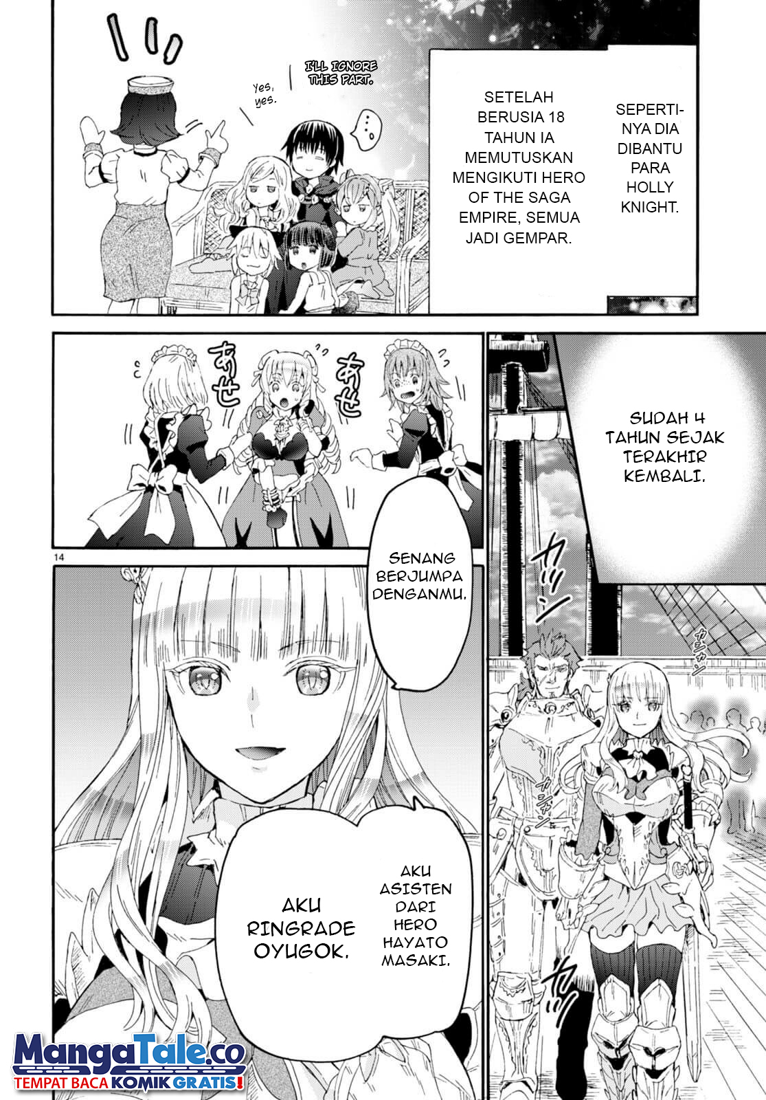 Death March kara Hajimaru Isekai Kyousoukyoku Chapter 95 Gambar 14