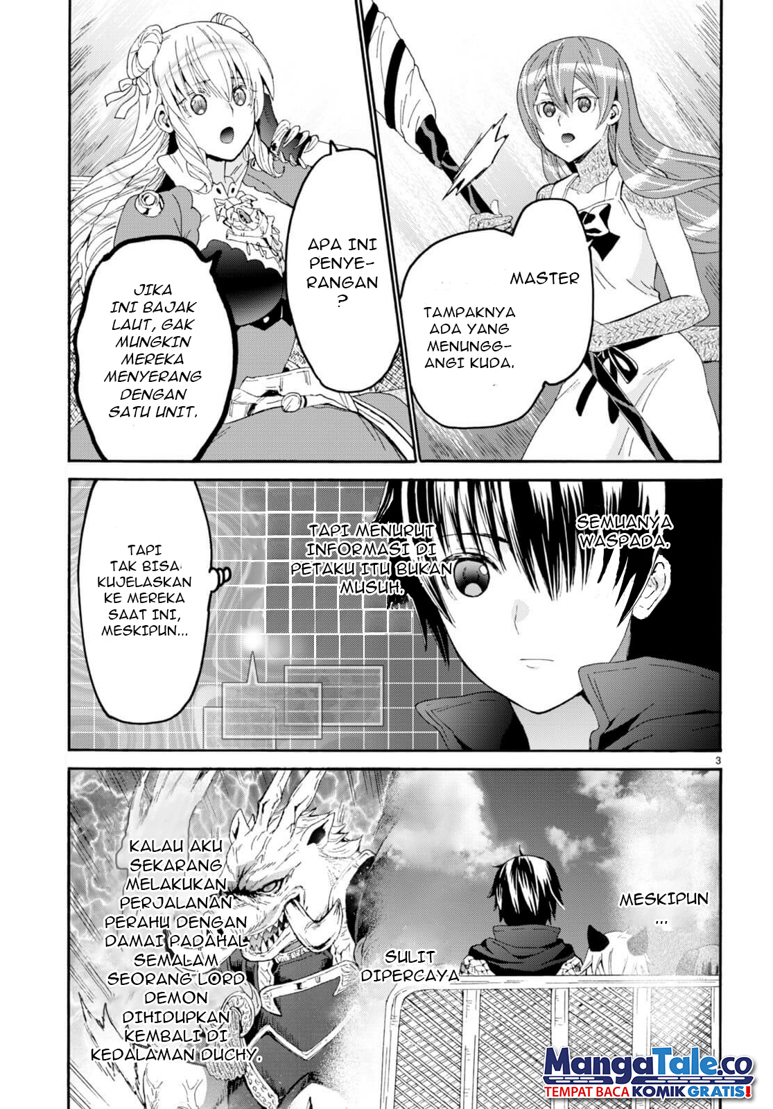 Death March kara Hajimaru Isekai Kyousoukyoku Chapter 95 Gambar 4