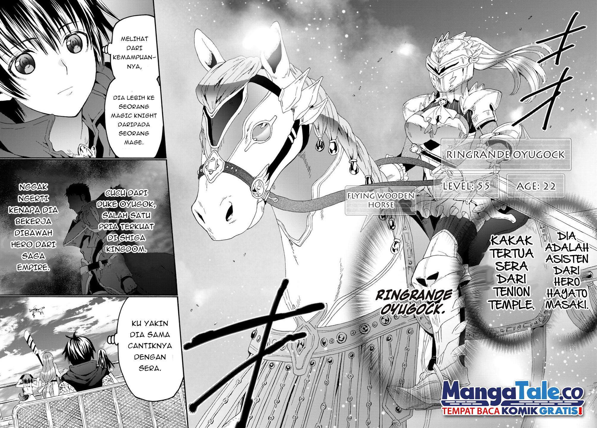 Death March kara Hajimaru Isekai Kyousoukyoku Chapter 95 Gambar 7