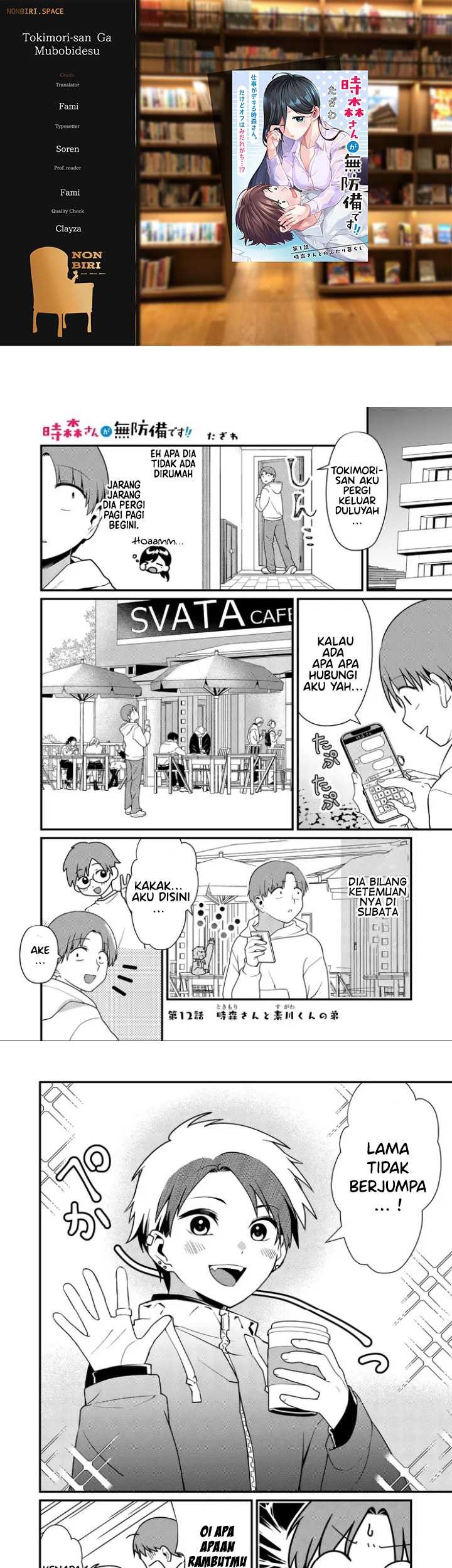Baca Komik Tokimori-san ga Muboubi desu!! Chapter 12 Gambar 1
