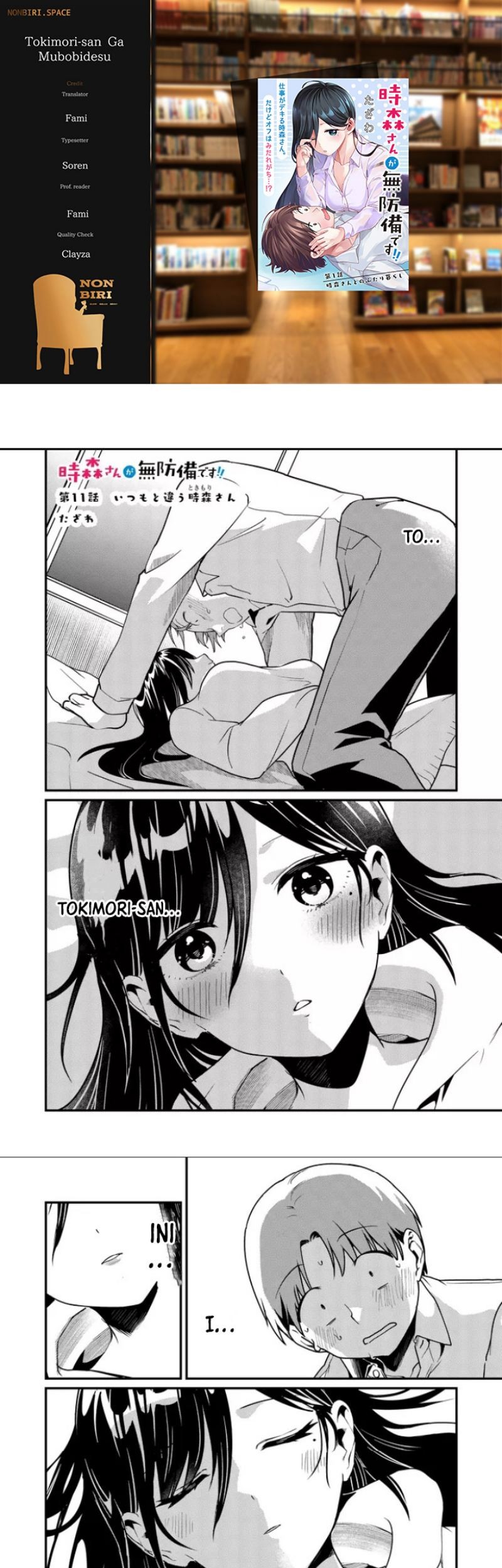 Baca Komik Tokimori-san ga Muboubi desu!! Chapter 11 Gambar 1