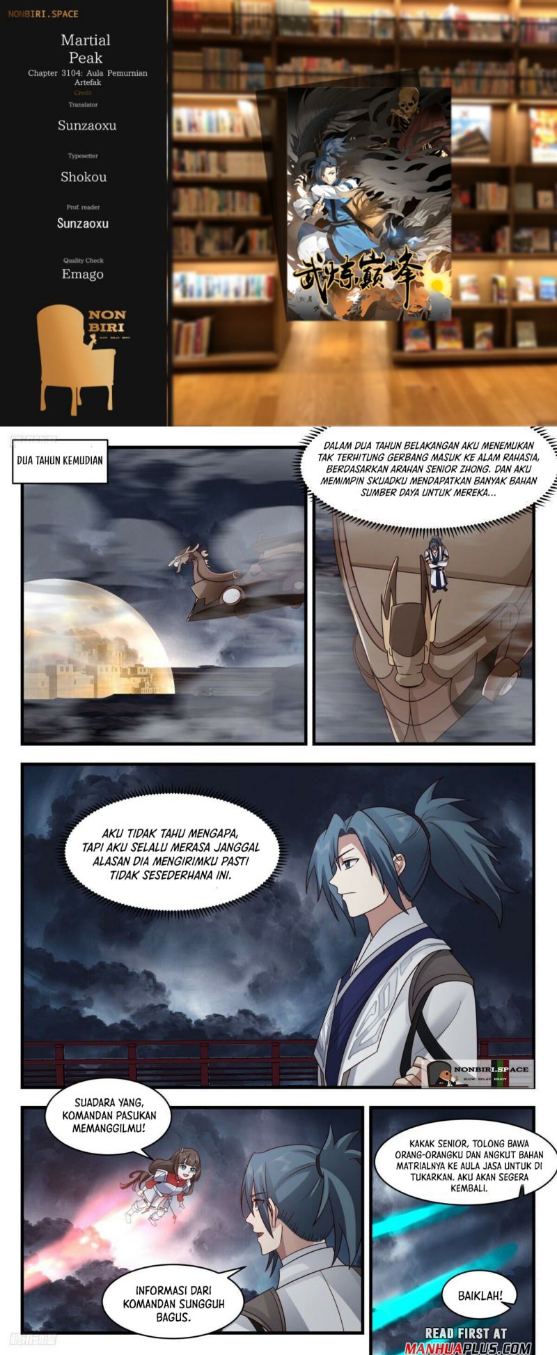Baca Komik Martial Peak Part 2 Chapter 3104 Gambar 1