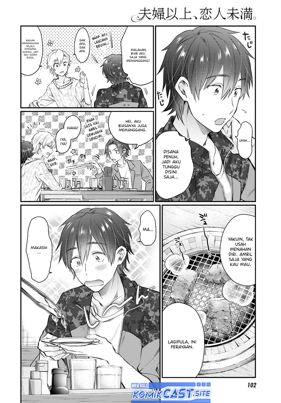 Fuufu Ijou Koibito Miman. Chapter 58 Gambar 3