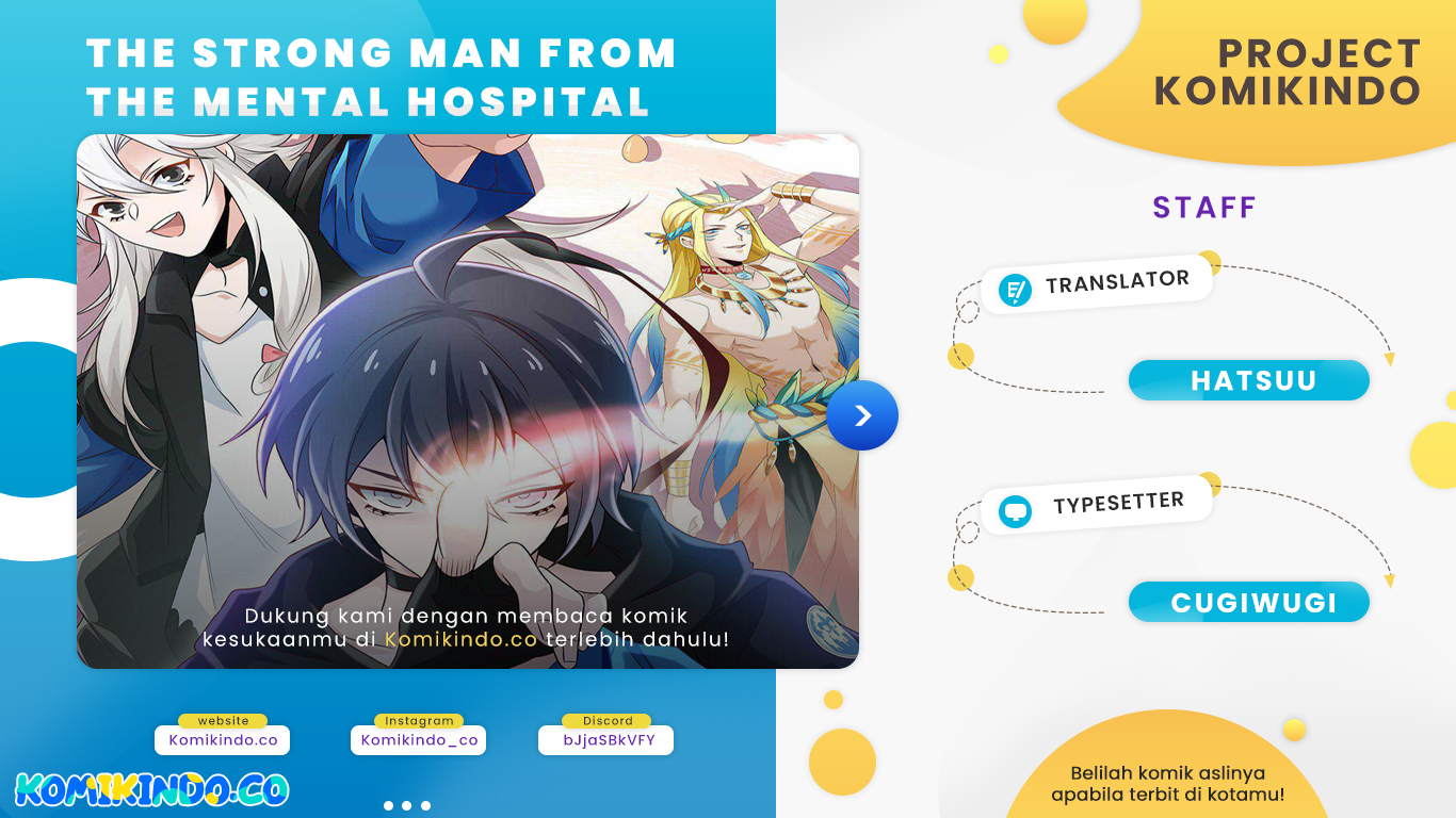 Baca Komik The Strong Man From the Mental Hospital Chapter 122 Gambar 1