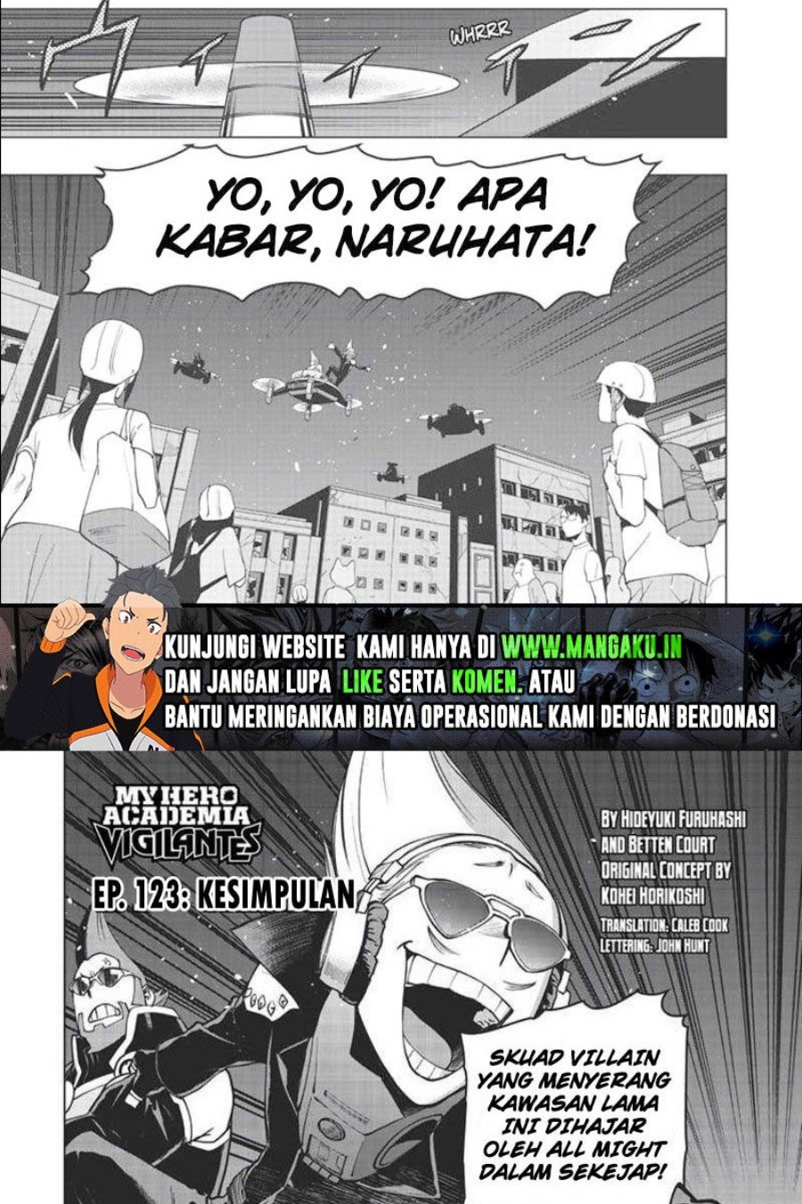 Baca Vigilante: Boku no Hero Academia Illegal Chapter 123 Gambar 2