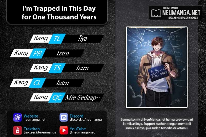 Baca Komik I’m Trapped in This Day for One Thousand Years Chapter 22 Gambar 1