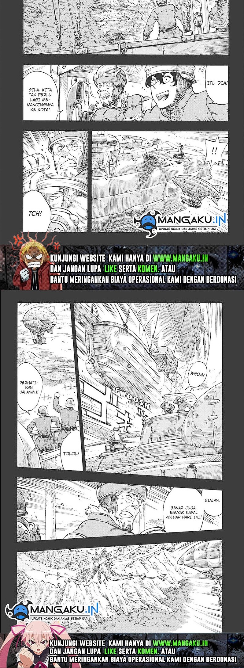 Kuutei Dragons Chapter 28.2 Gambar 13