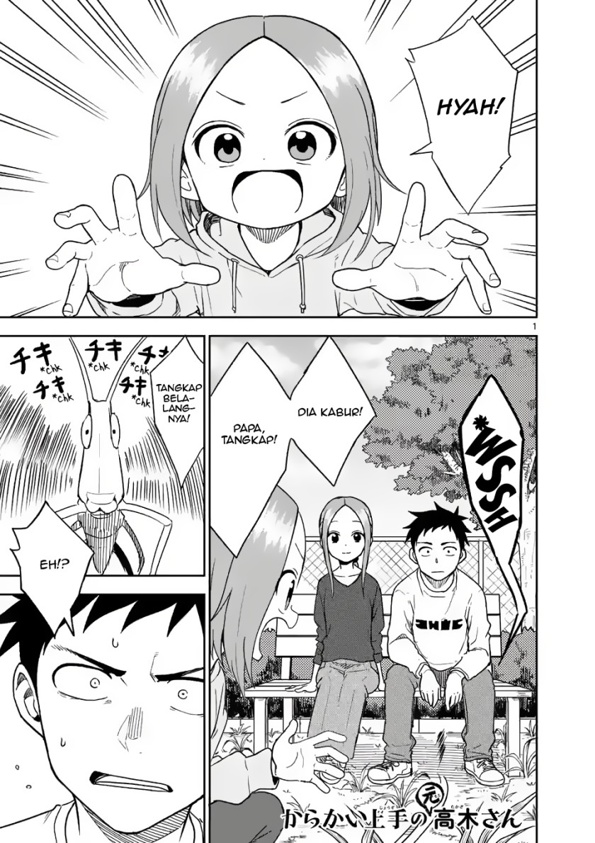 Baca Komik Karakai Jouzu no (Moto) Takagi-san Chapter 163 Gambar 1