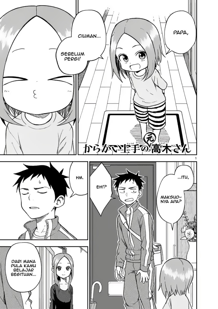 Baca Komik Karakai Jouzu no (Moto) Takagi-san Chapter 162 Gambar 1