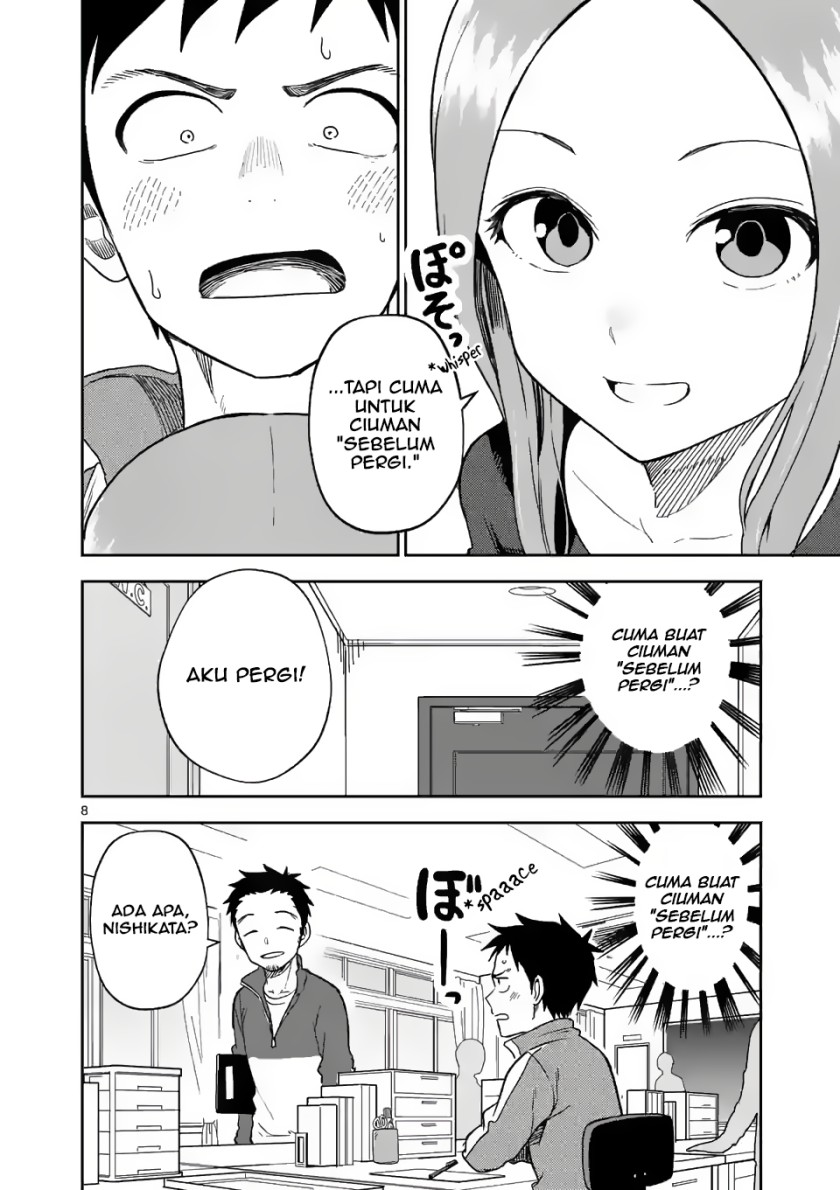 Karakai Jouzu no (Moto) Takagi-san Chapter 162 Gambar 8