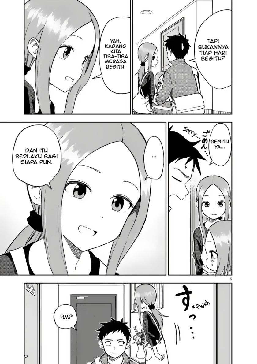 Karakai Jouzu no (Moto) Takagi-san Chapter 159 Gambar 5