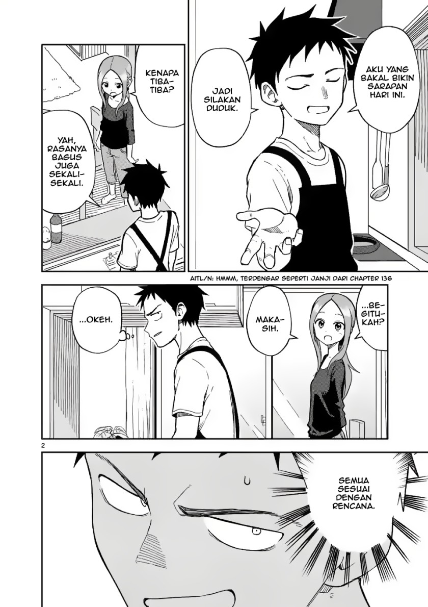 Baca  Karakai Jouzu no (Moto) Takagi-san Chapter 158 Gambar 2