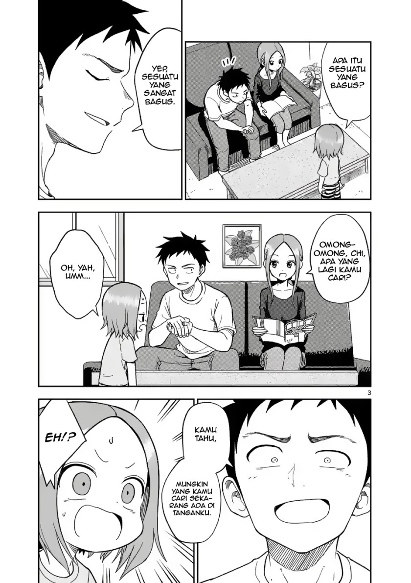 Karakai Jouzu no (Moto) Takagi-san Chapter 157 Gambar 3