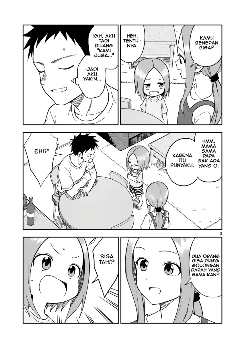 Karakai Jouzu no (Moto) Takagi-san Chapter 155 Gambar 3
