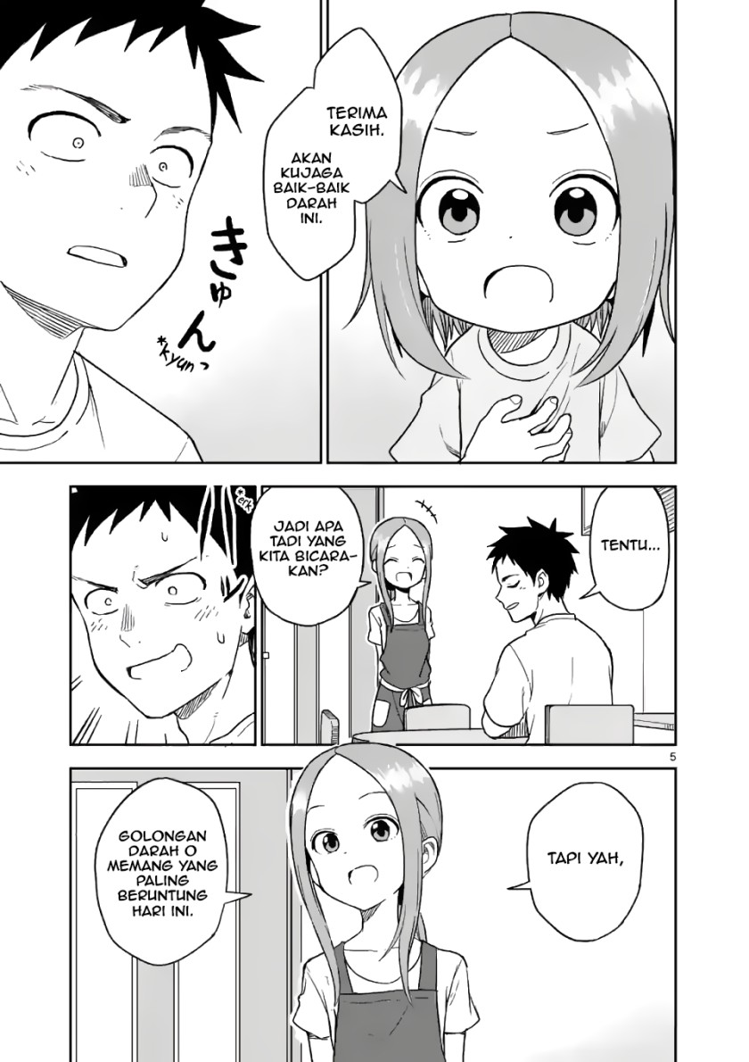 Karakai Jouzu no (Moto) Takagi-san Chapter 155 Gambar 5