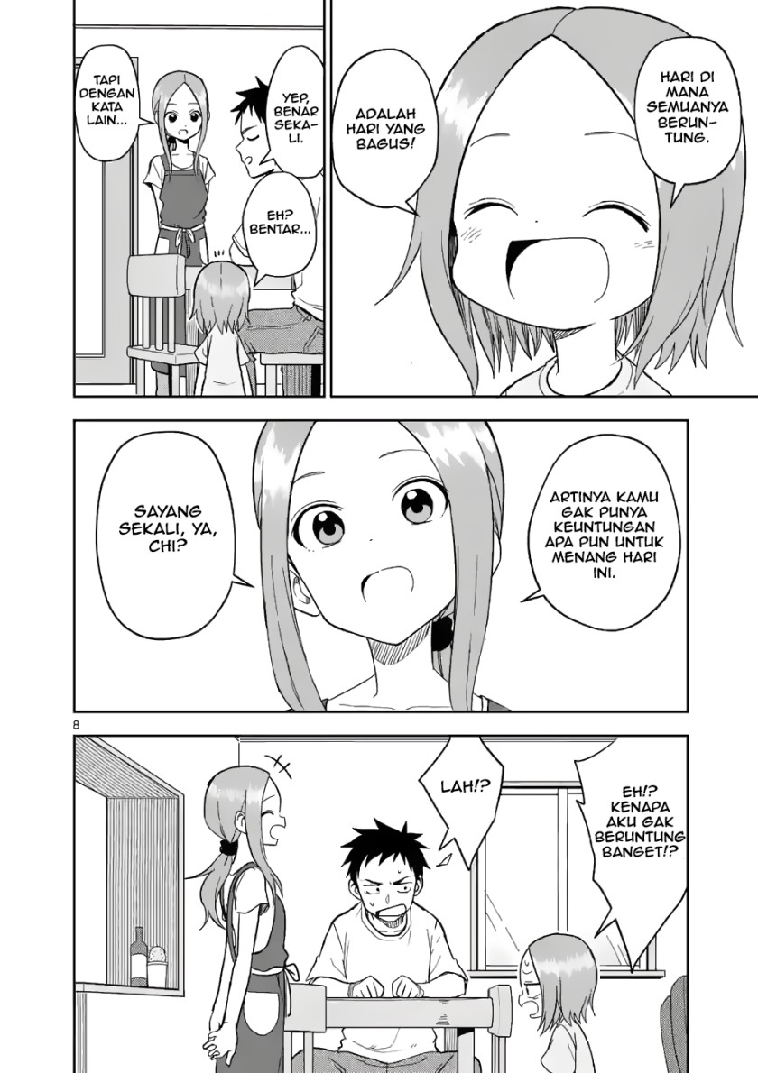 Karakai Jouzu no (Moto) Takagi-san Chapter 155 Gambar 8