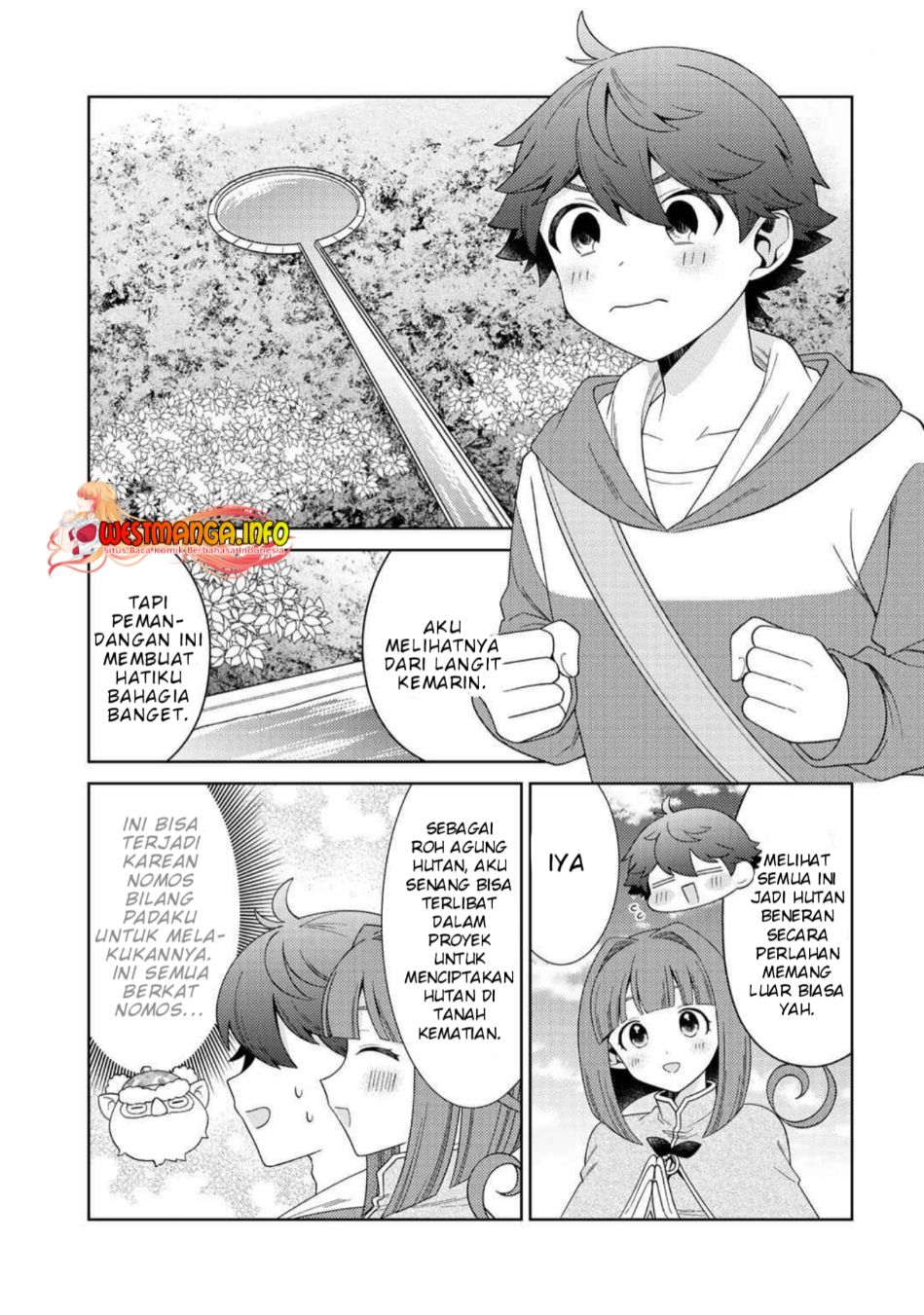 Seirei-tachi no Rakuen to Risou no Isekai Seikatsu Chapter 33 Gambar 11