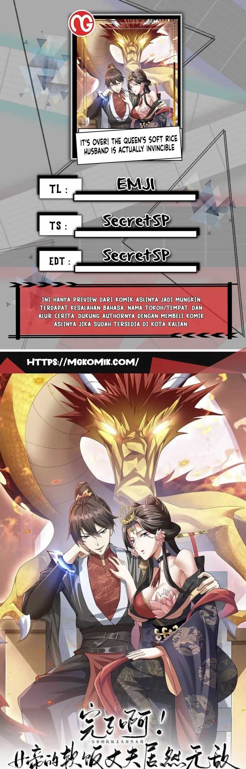 Baca Komik It’s Over! The Queen’s Soft Rice Husband is Actually Invincible Chapter 127 Gambar 1