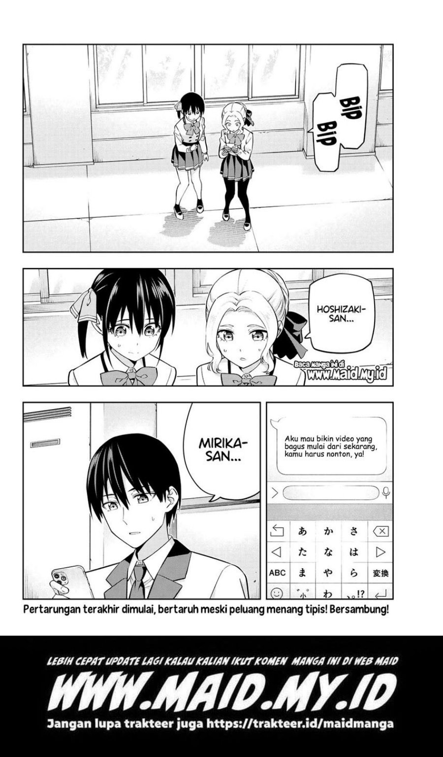Kanojo mo Kanojo Chapter 134 Gambar 16