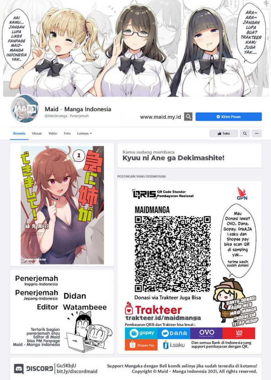Baca Kyuu ni Ane ga Dekimashite! Chapter 13 Gambar 2