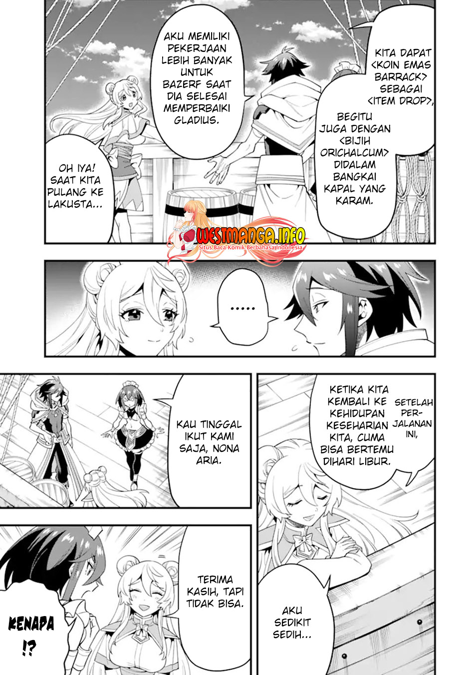 Kouryakuhon o Kushi Suru Saikyou no Mahoutsukai ~”meirei sa sero” to wa Iwa Senai Oreryuu Mao Tobatsu Saizen Ruuto ~ Chapter 44 Gambar 18