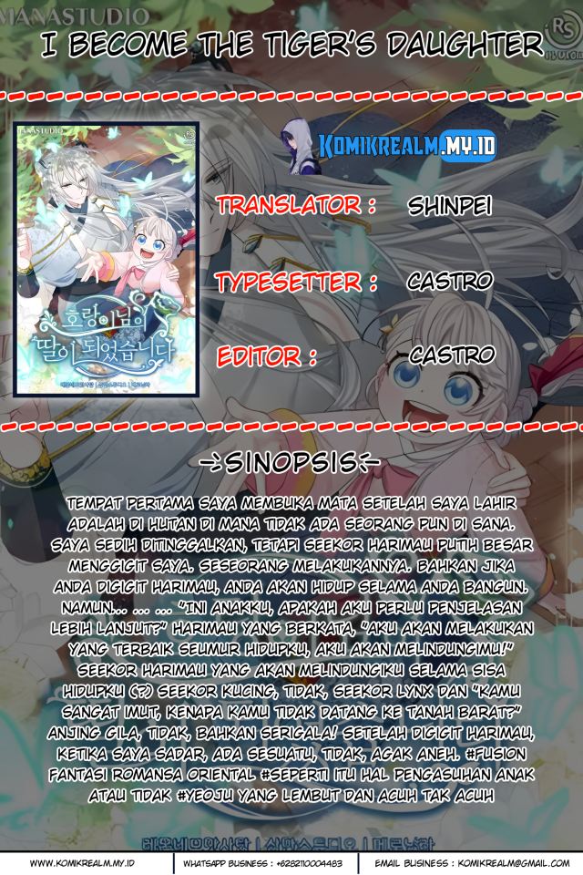 Baca Komik I Become the Tiger’s Daughter Chapter 01 Gambar 1