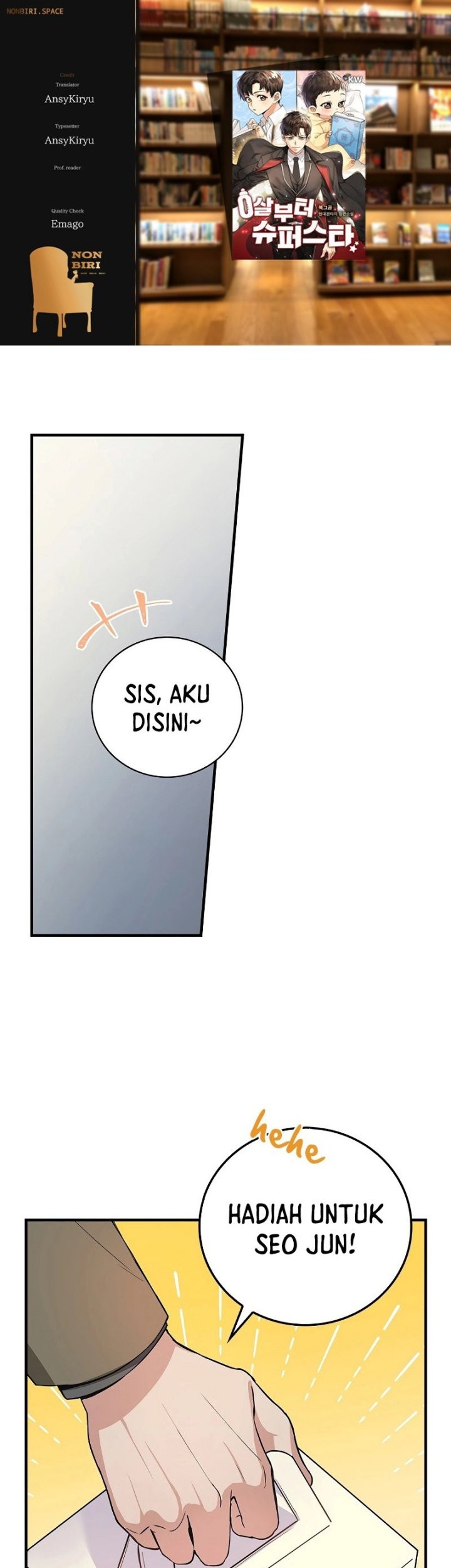 Baca Komik Superstar From Age 0 Chapter 08 Gambar 1
