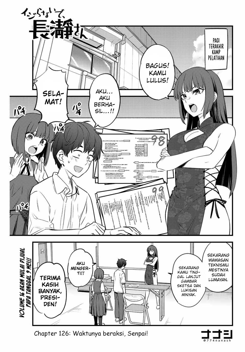 Baca Ijiranaide, Nagatoro-san Chapter 126 Gambar 2