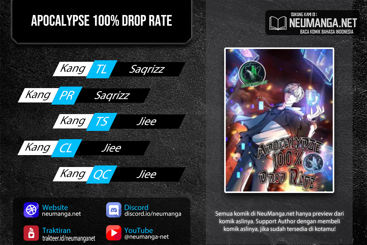 Baca Komik Apocalypse 100% Drop Rate Chapter 22 Gambar 1