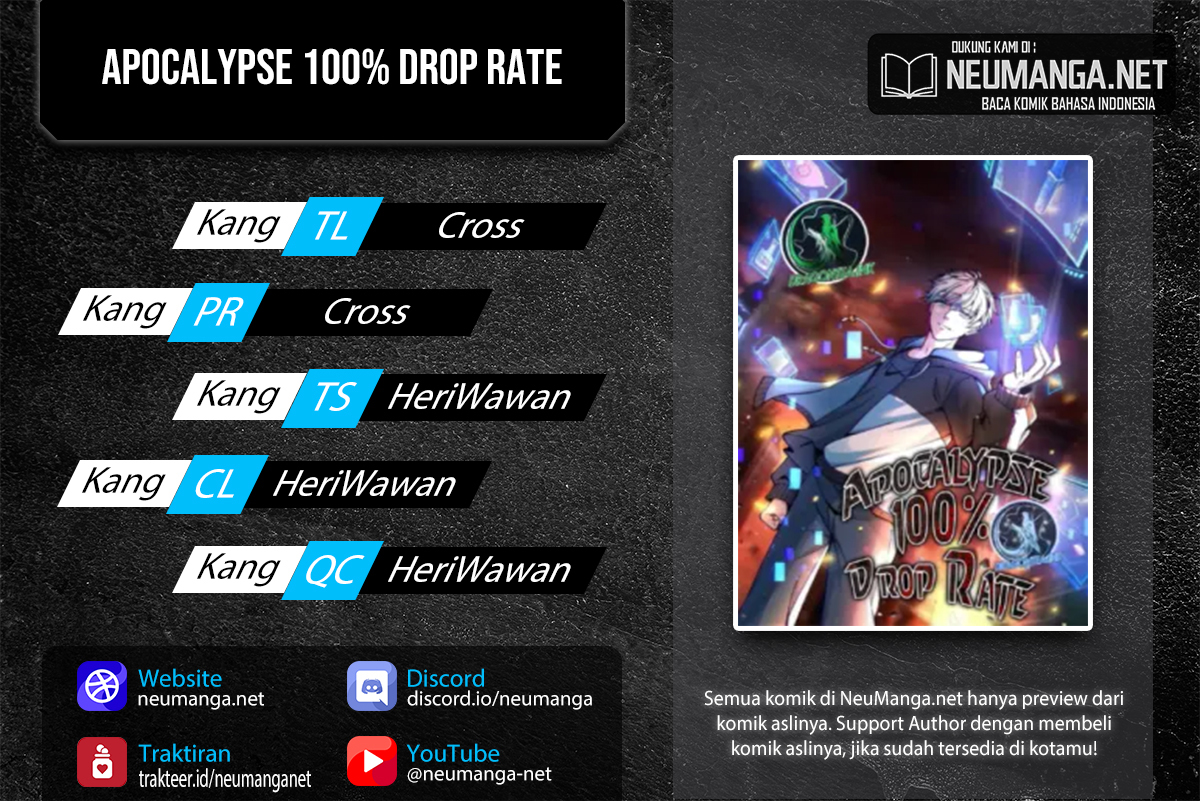 Baca Komik Apocalypse 100% Drop Rate Chapter 20 Gambar 1