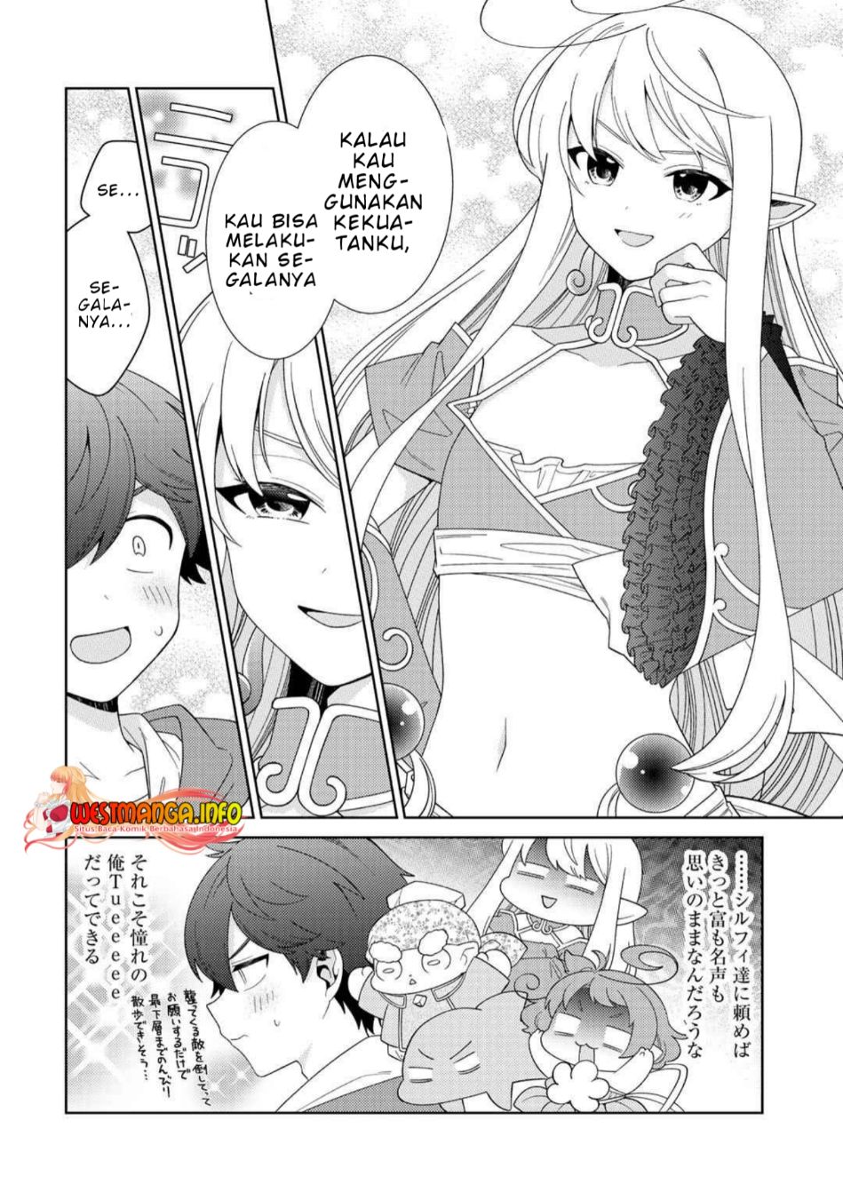 Seirei-tachi no Rakuen to Risou no Isekai Seikatsu Chapter 34 Gambar 10