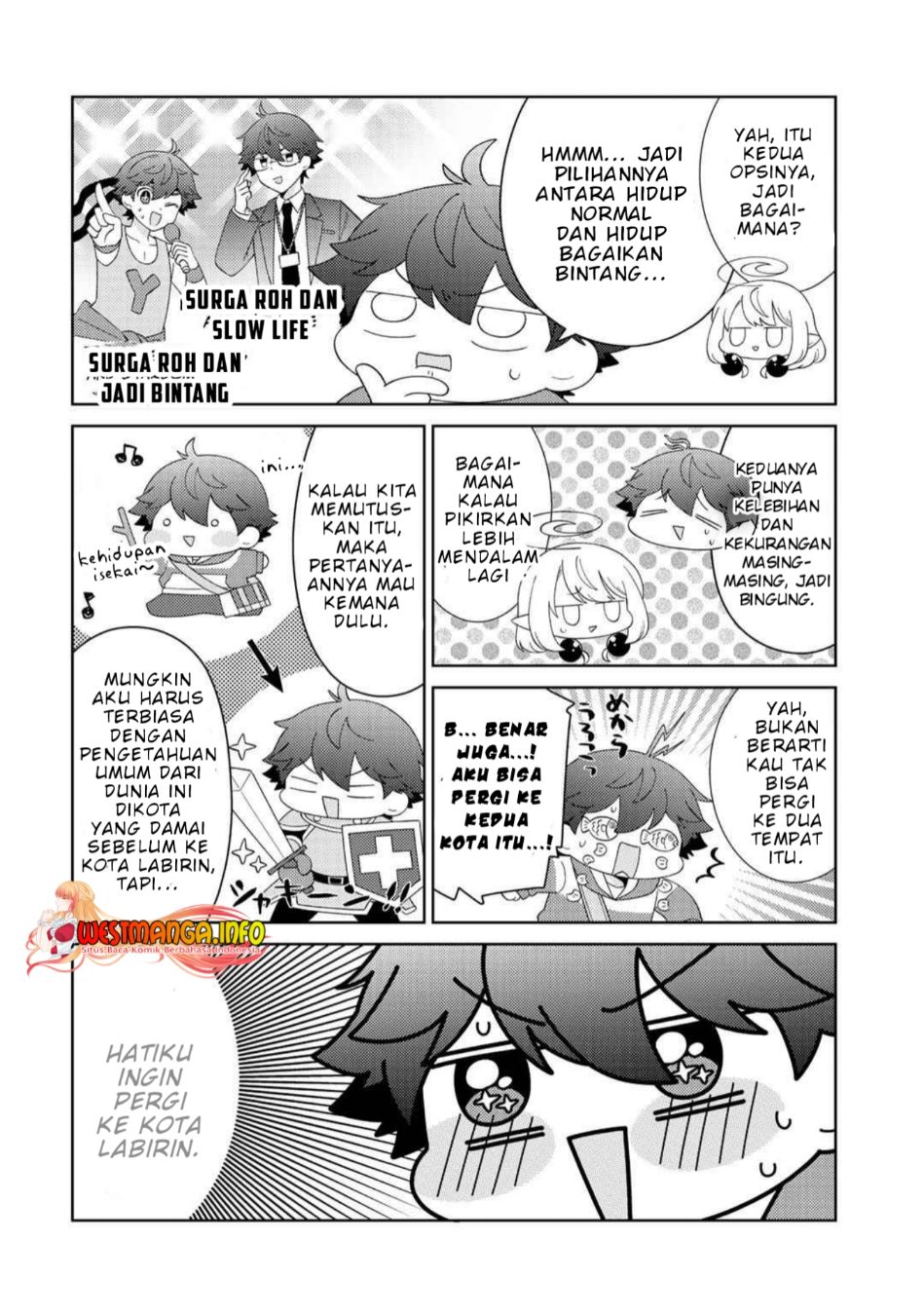 Seirei-tachi no Rakuen to Risou no Isekai Seikatsu Chapter 34 Gambar 12