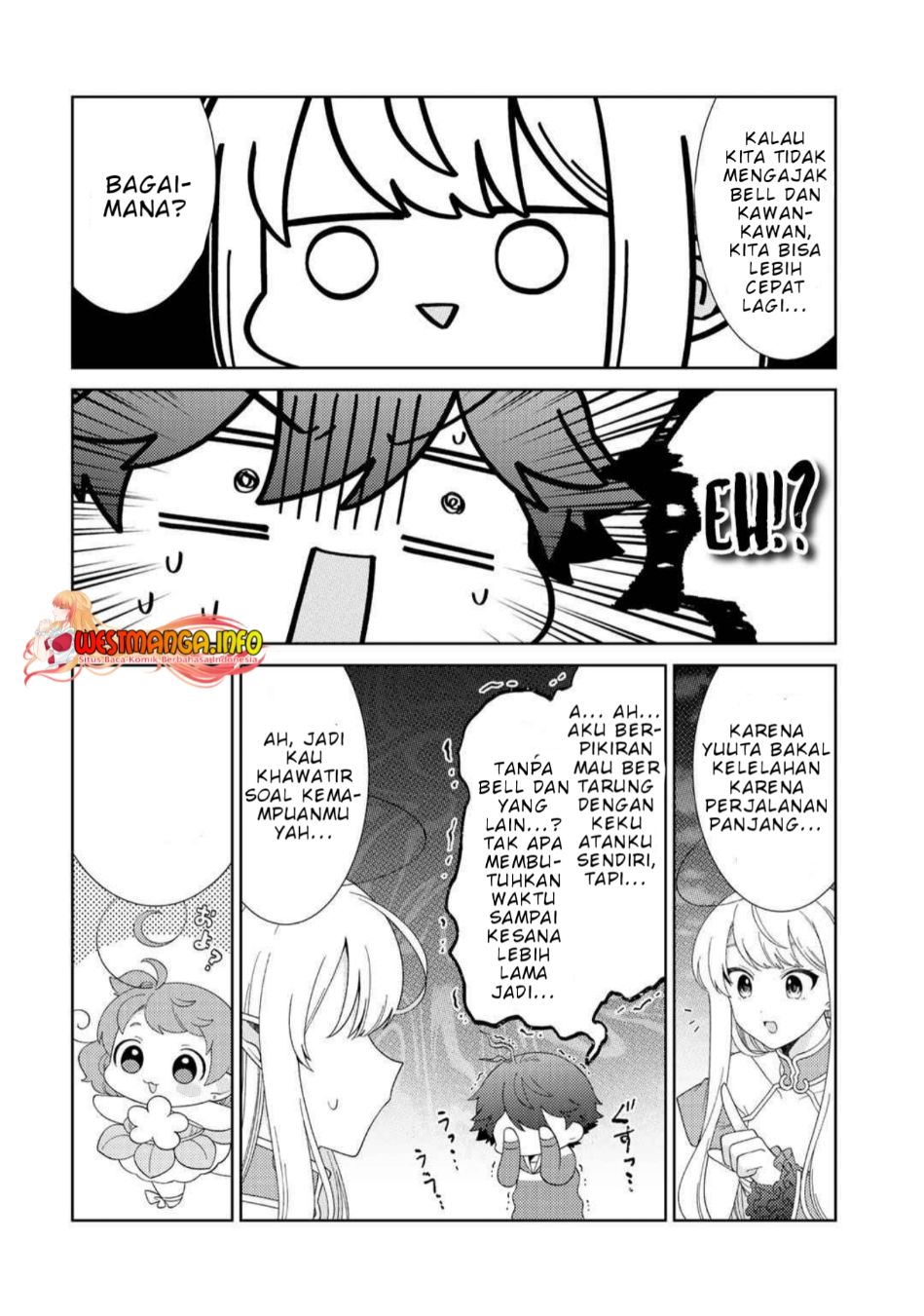 Seirei-tachi no Rakuen to Risou no Isekai Seikatsu Chapter 34 Gambar 15