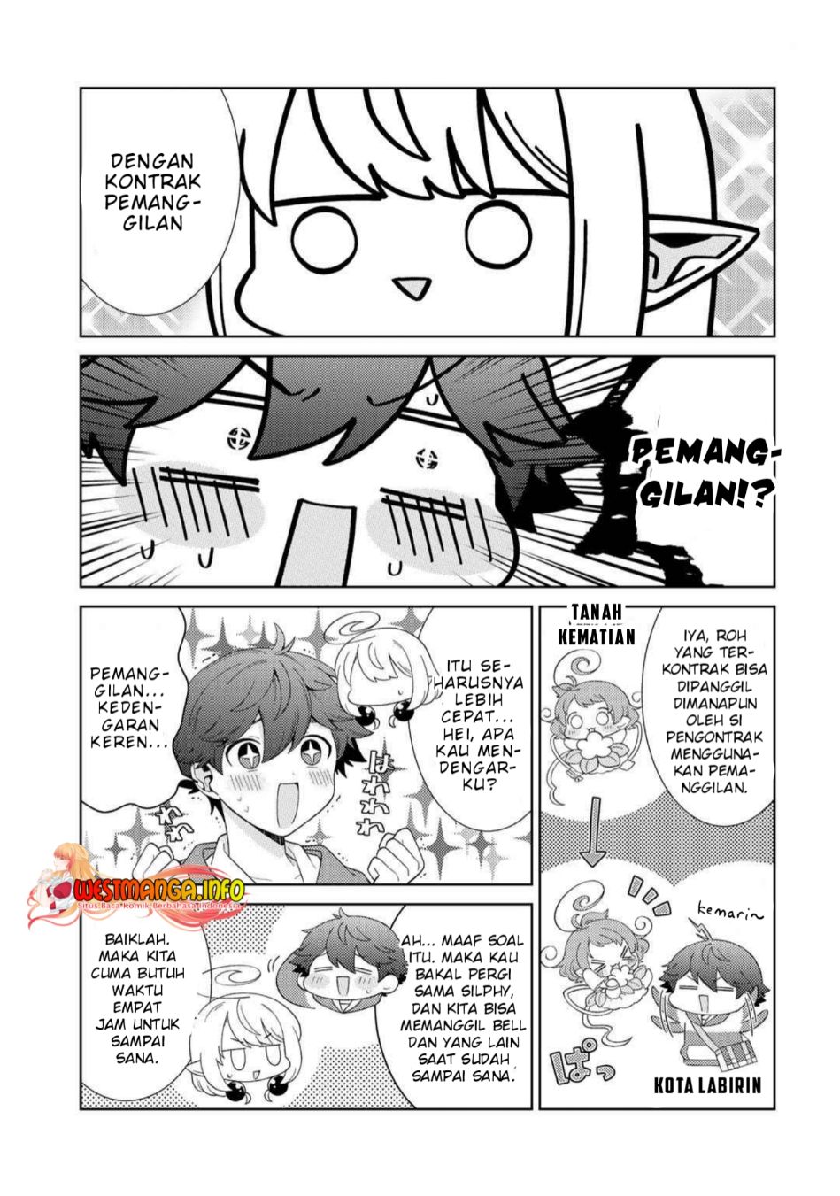 Seirei-tachi no Rakuen to Risou no Isekai Seikatsu Chapter 34 Gambar 16