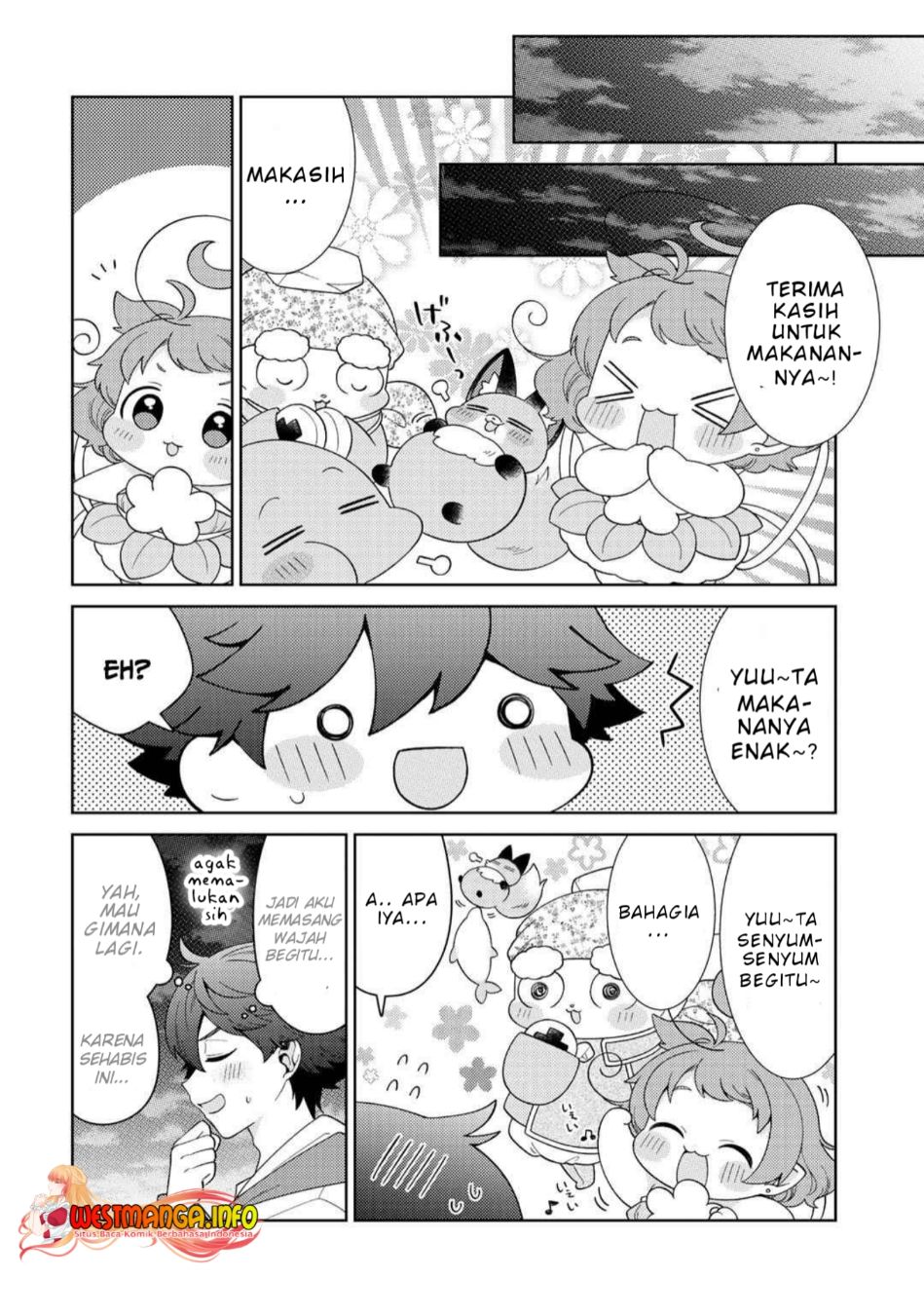 Seirei-tachi no Rakuen to Risou no Isekai Seikatsu Chapter 34 Gambar 4