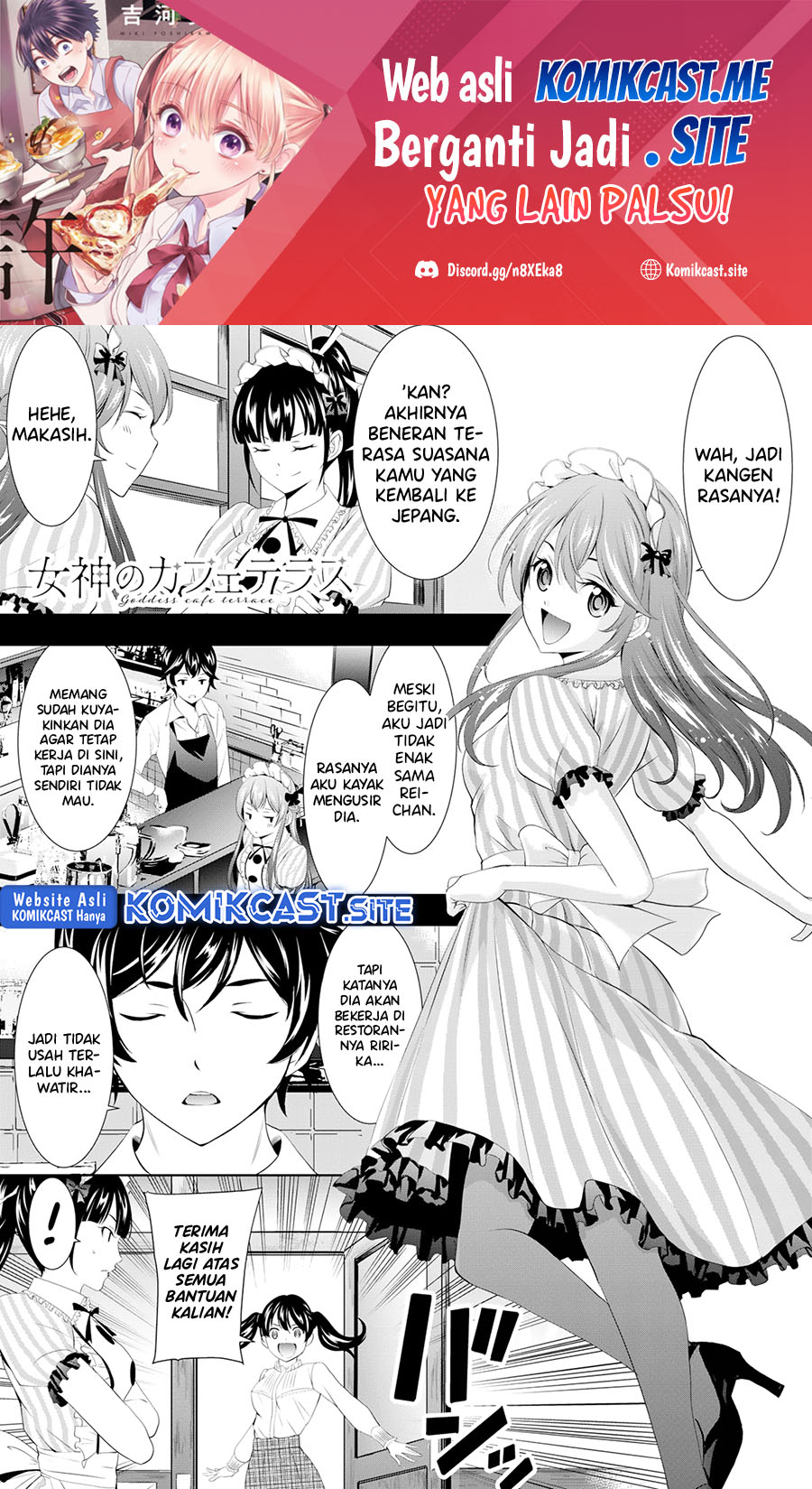 Baca  Megami no Kafeterasu (Goddess Café Terrace) Chapter 102 Gambar 2