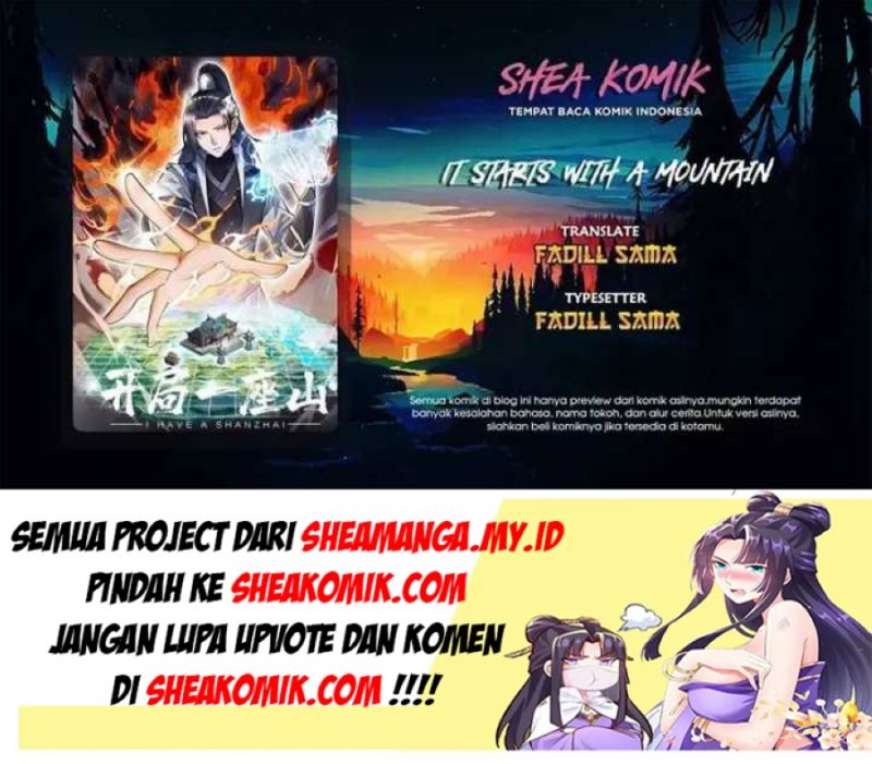 Baca Komik It Starts With A Mountain Chapter 355 Gambar 1