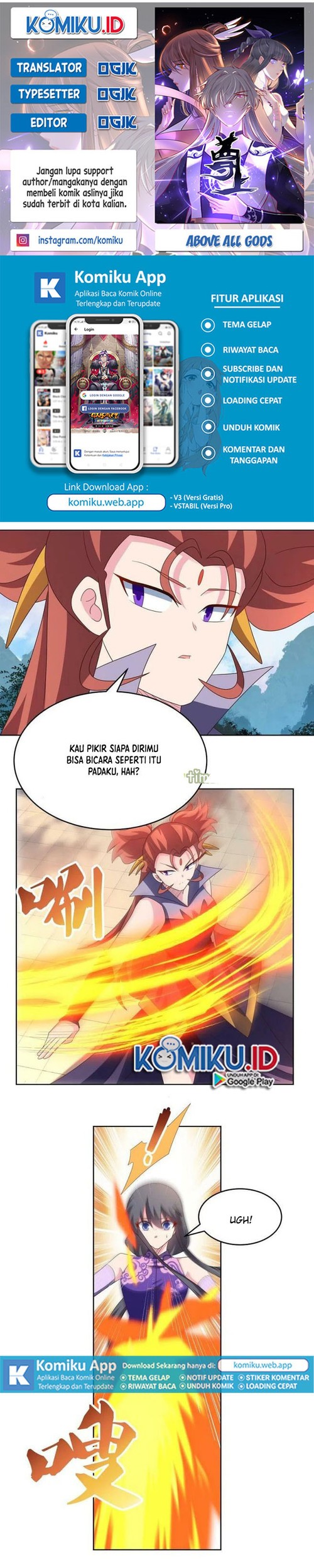 Baca Komik Above All Gods Chapter 391.5 Gambar 1