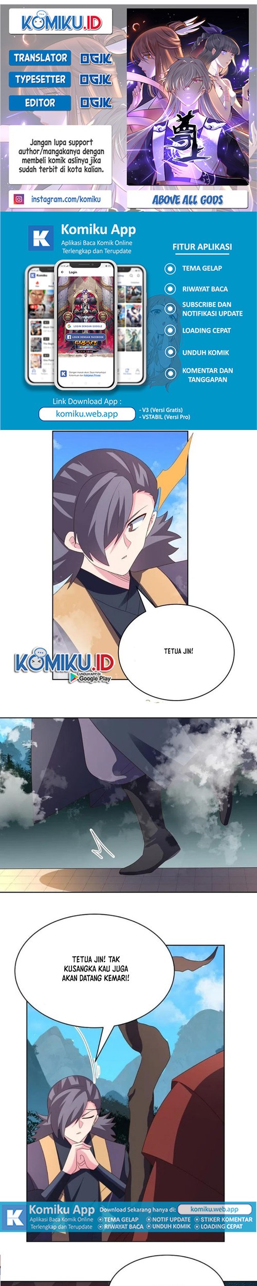 Baca Komik Above All Gods Chapter 394 Gambar 1
