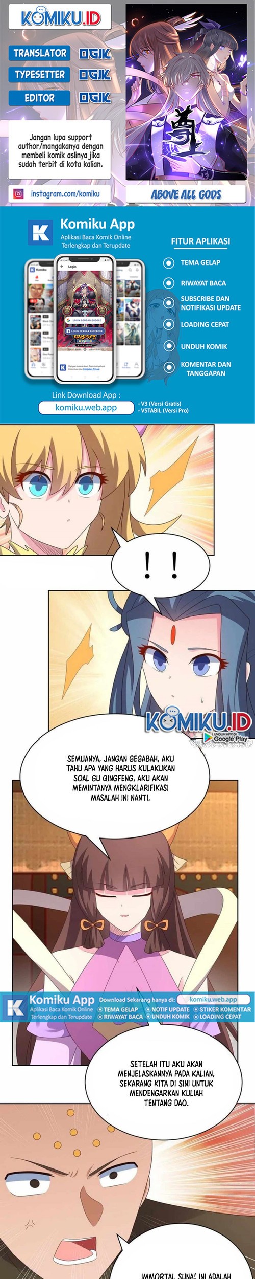 Baca Komik Above All Gods Chapter 397.5 Gambar 1