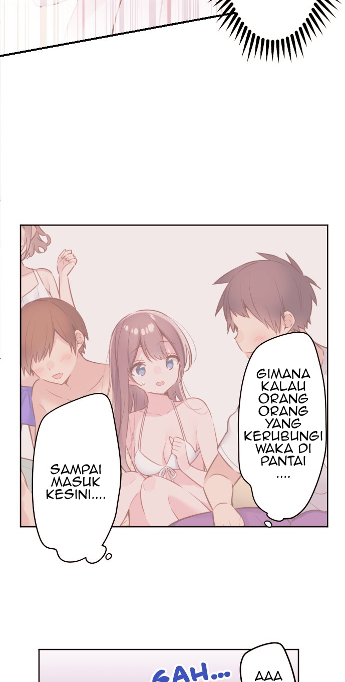Waka-chan Is Flirty Again Chapter 50 Gambar 31