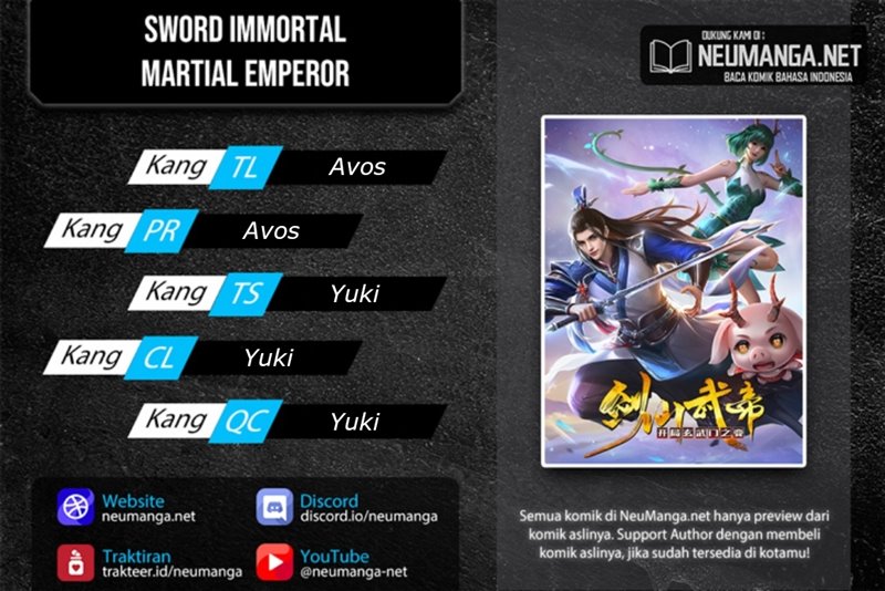 Baca Komik Sword Immortal Martial Emperor Chapter 33 Gambar 1
