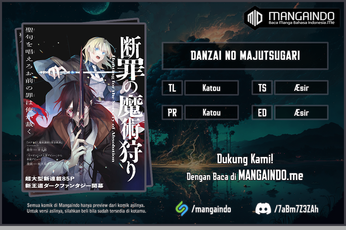 Baca Komik Danzai no Majutsugari Chapter 01.2 Gambar 1