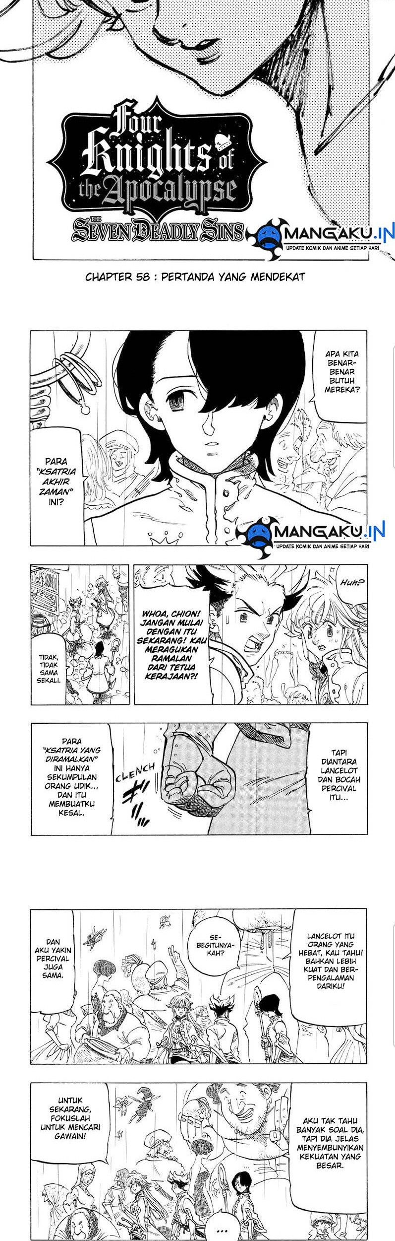 Baca  Mokushiroku no Yonkishi Chapter 58 Gambar 2