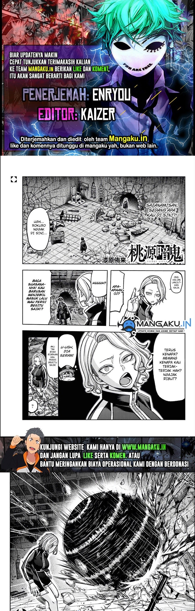 Baca Komik Tougen Anki Chapter 116 Gambar 1