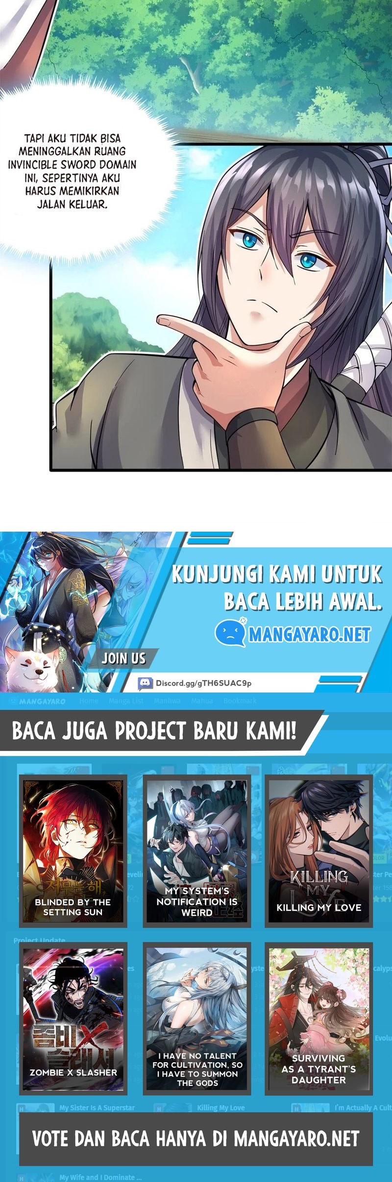 With a Sword Domain, I Can Become the Sword Saint Chapter 46 Gambar 20