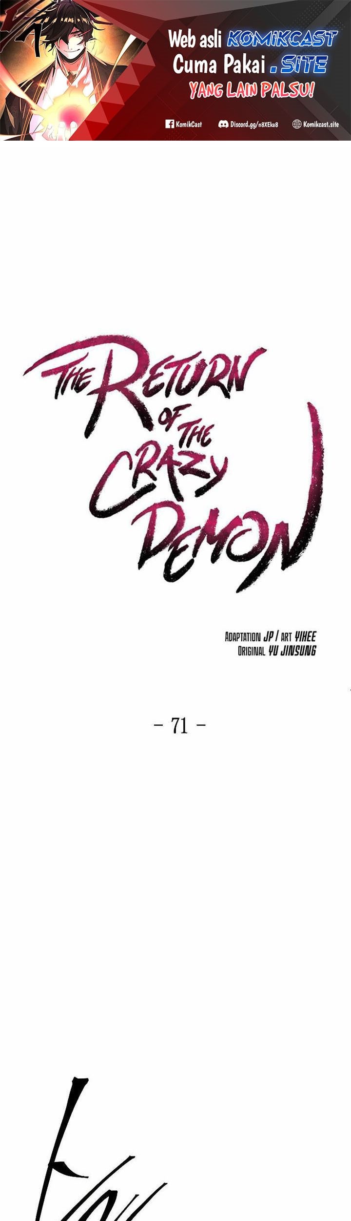 Baca Return of the Mad Demon Chapter 71 Gambar 2