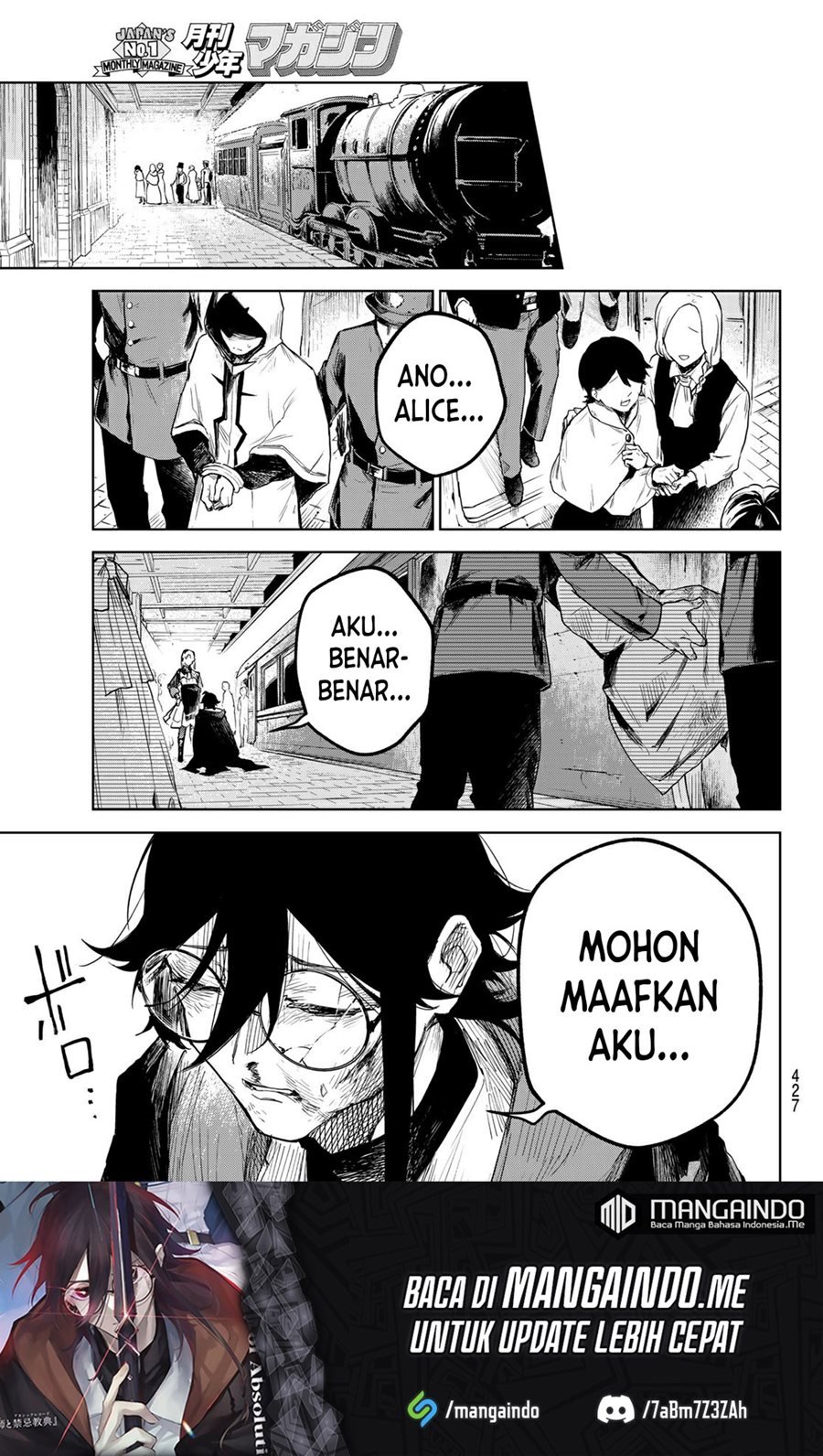 Danzai no Majutsugari Chapter 03 Gambar 36